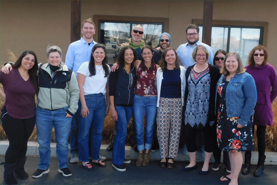 Group photo of Colorado Public Defender Salida trial office staff.